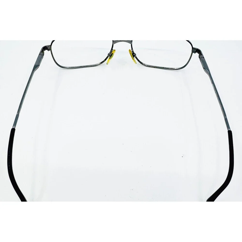 Prada Eyeglass Frames Mens Gunmetal Rectangular VPR 52A 52-18-135